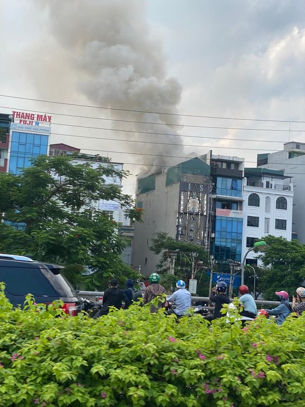  Sự cố xảy ra vào chiều 1/8 tại Hà Nội khiến 3 chiến sĩ PCCC hy sinh. (Ảnh: Facebook P.V.T)