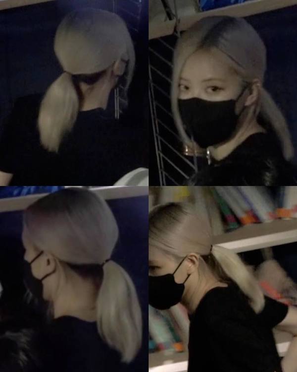    Diện mạo mới của Rosé trở thành đề tài được bàn tán xôn xao. (Ảnh: Twitter @blackpinkbabo)