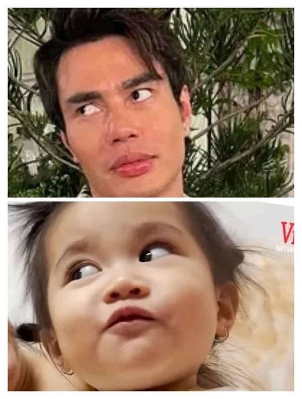  
Con Lê Dương Bảo Lâm đều sở hữu gen trội giống bố. (Ảnh: FB Quỳnh Quỳnh) - Tin sao Viet - Tin tuc sao Viet - Scandal sao Viet - Tin tuc cua Sao - Tin cua Sao