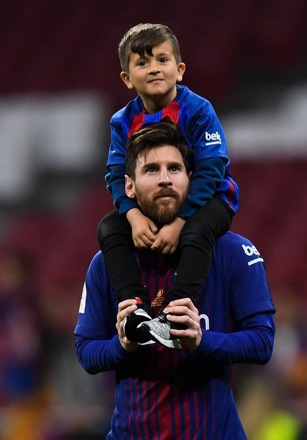  Thiago una vez entristeció a Messi porque "su padre se lo pasó, pero el hijo no quería unirse". (Foto: Tumblr)