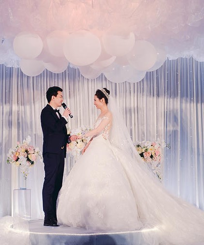  
Đám cưới là khoảnh khắc hạnh phúc nhất của mỗi cặp đôi. (Ảnh minh họa: Weibo)