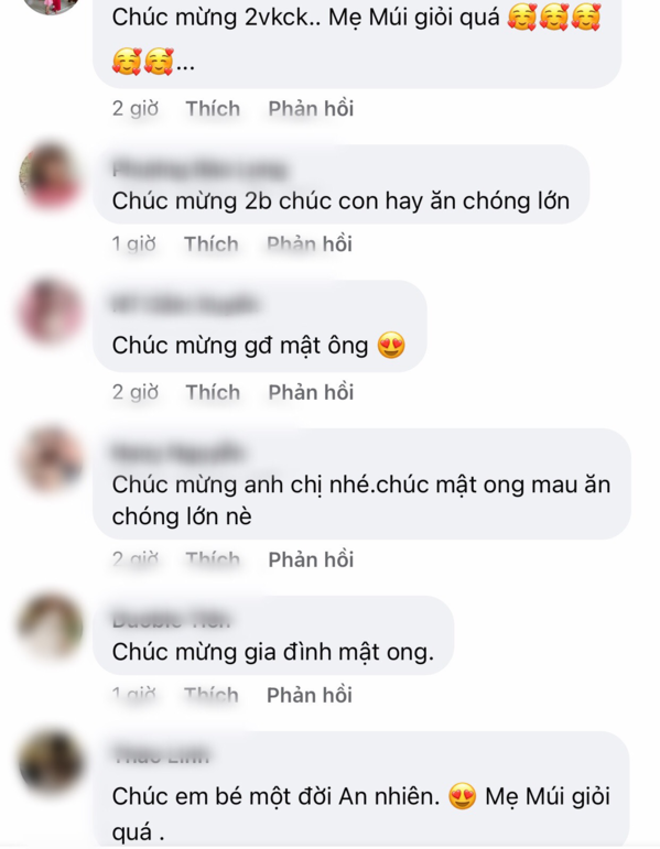  
Mọi người liên tục gửi lời chúc mừng đến cặp đôi. (Ảnh: FB Tô Trần Di Bảo)