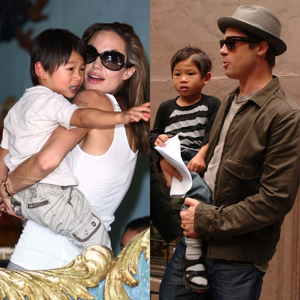  Pax Thien was adopted by Angelina Jolie and Brad Pitt at the age of 3. (Photo: Hola)