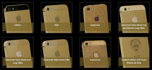 Lóa mắt với iPhone SE vàng giá 1,7 tỉ đồng