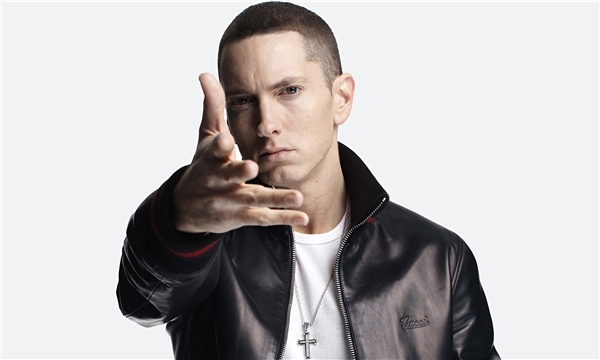 
Huyền thoại nhạc rap Eminem. 