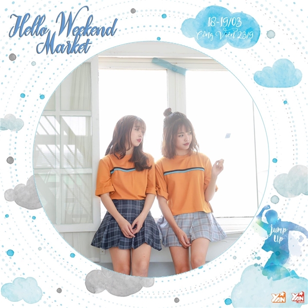 Hello Weekend Market đại náo khu “trời tây” giữa lòng Sài Gòn!