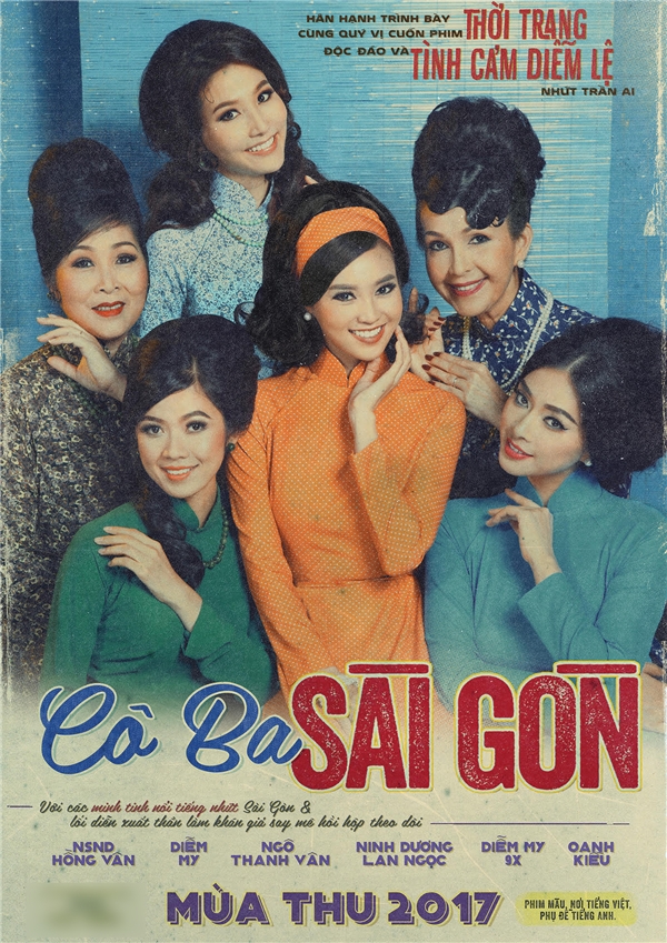 
Với phong cách retro “rặt” chất Sài Gòn được đánh giá dễ cưng “nhứt trần ai”, Cô Ba Sài Gòn thật sự đã khiến cho trào lưu hoài cổ về một Sài Gòn xưa trở lại. Poster phim đã kích thích khả năng sáng tạo của cư dân mạng - Tin sao Viet - Tin tuc sao Viet - Scandal sao Viet - Tin tuc cua Sao - Tin cua Sao