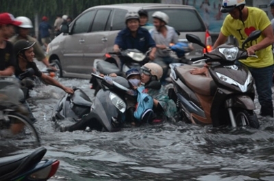 
Trận mưa lịch sử tại Sài Gòn vào năm ngoái cũng do ảnh hưởng của El Nino