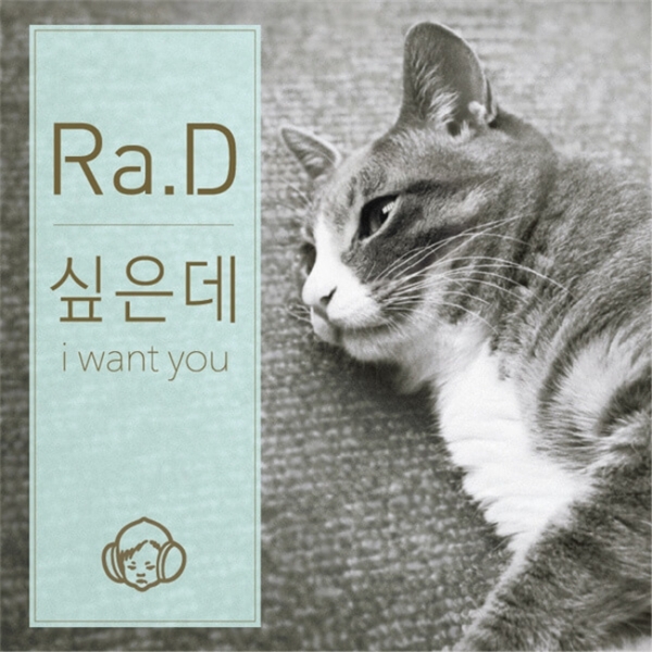 Đặc biệt hơn nữa, hình chú mèo con Eiyo dễ thương đã xuất hiện trong trên bìa album mới phát hành của nghệ sĩ Ra.D.