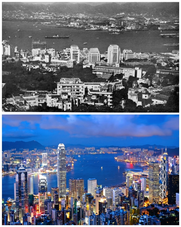 
HongKong: những năm 60 và hiện tại.