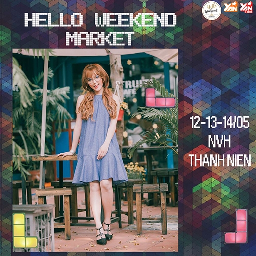Trẻ lại với concept tuổi thơ độc – lạ của Hello Weekend Market!