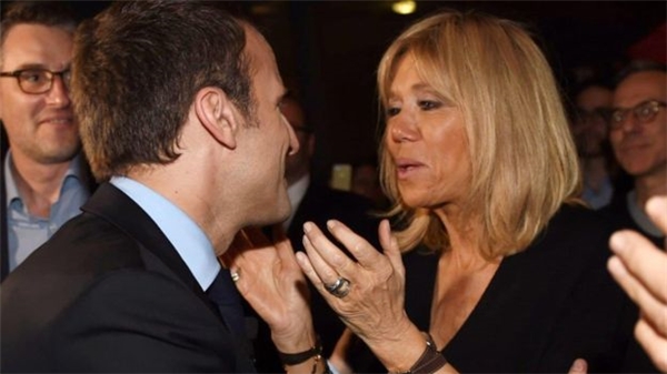 
Bà dành lời khen cho người chồng- Tổng thống Macron. (Ảnh: Internet) 
