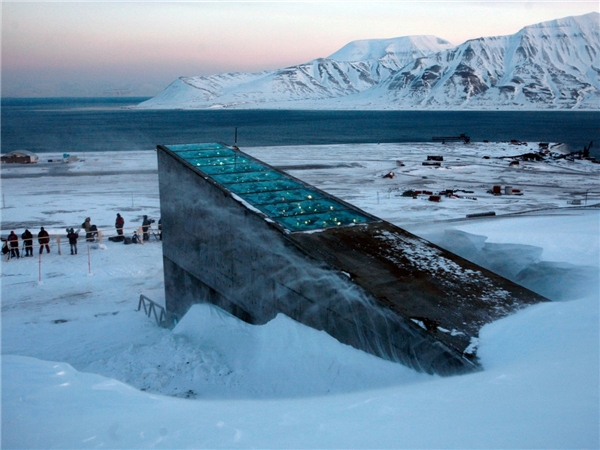 
Hầm Svalbard- nơi lưu giữ những hạt giống để bảo vệ các loài thực vật trên thế giới tránh khỏi bị tuyệt chủng, đang gặp nguy hiểm. (Ảnh: AP)
