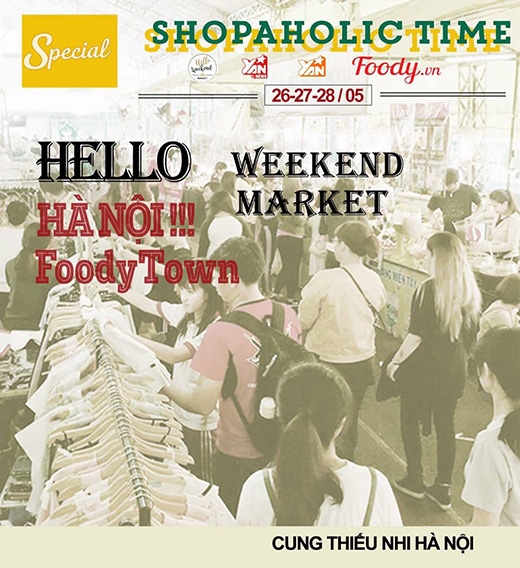 Chiều khách hàng – Hello Weekend Market đến cả Sài Gòn lẫn Hà Nội!