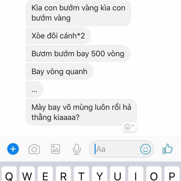 'Bo tay' loat tin nhan tu nguoi yeu khi ngu quen luc dang noi chuyen