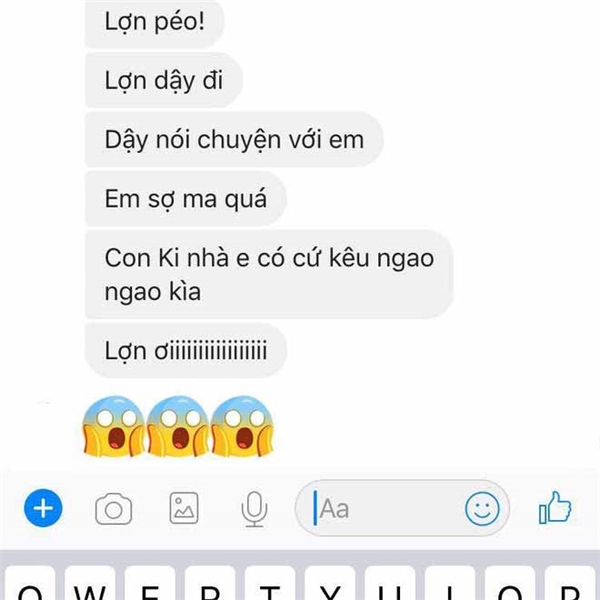 'Bo tay' loat tin nhan tu nguoi yeu khi ngu quen luc dang noi chuyen