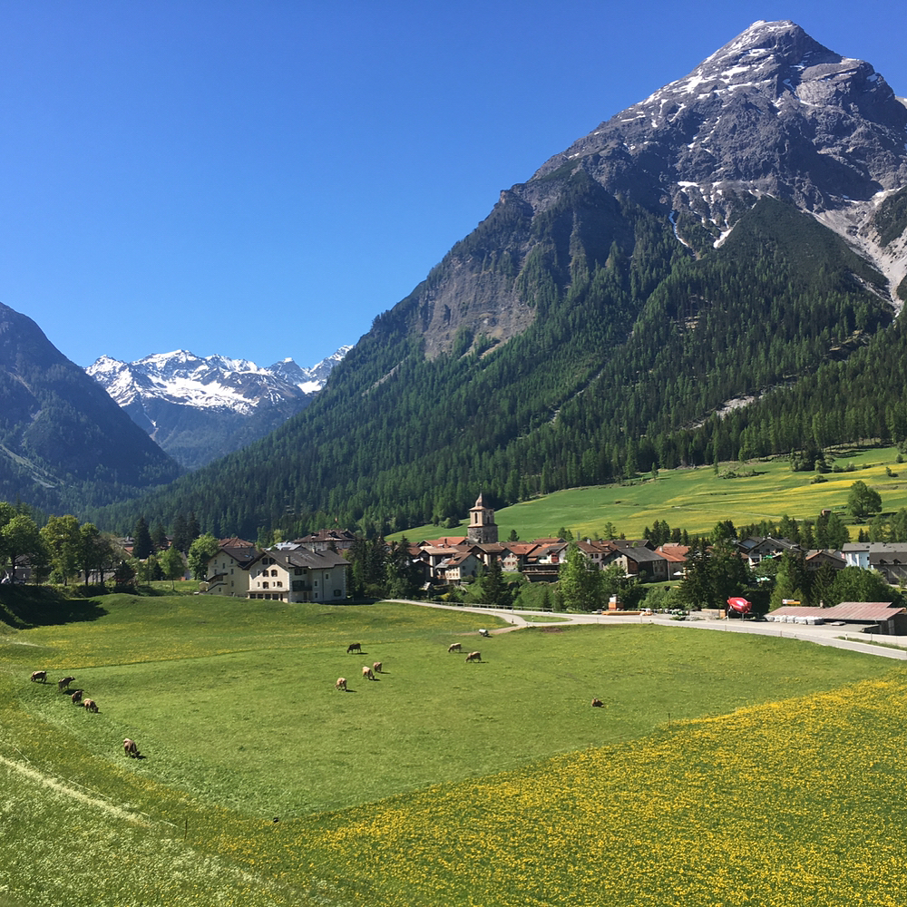 
Thị trấn Bergün, nằm ở bang Graubünden, Thụy Sĩ đẹp như thiên đường.
