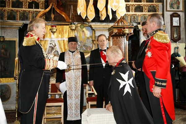 
Lễ phong chức hiệp sĩ tại Dòng Hiệp sĩ Malta.