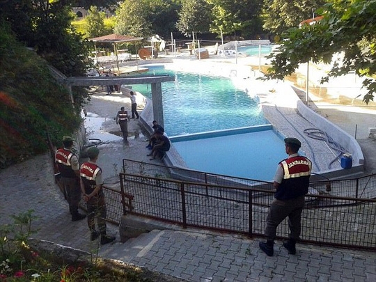  
Vụ việc xảy ra tại công viên nước ở Thổ Nhĩ Kì