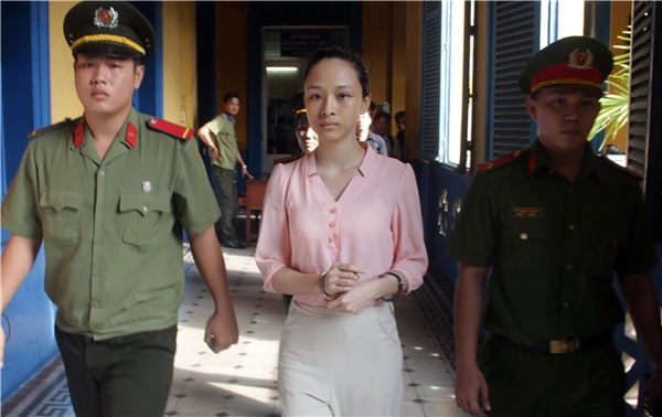 
Bị cáo Trương Hồ Phương Nga trong phiên tòa ngày 29/6