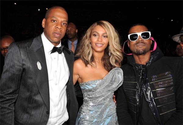 
Jay Z - Beyoncé từng rất thân thiết với Kanye.