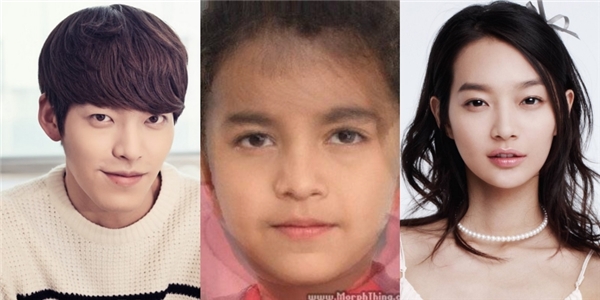 
Con của Shin Min Ah và Kim Woo Bin thì trông có phần hơi già dặn và điềm đạm.