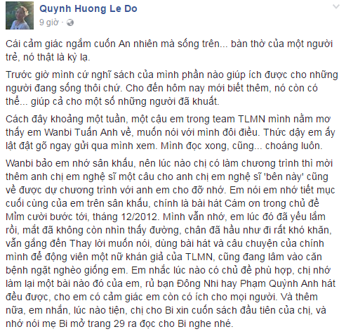 MC Quỳnh Hương kể câu chuyện xúc động trong ngày giỗ Wanbi Tuấn Anh - Tin sao Viet - Tin tuc sao Viet - Scandal sao Viet - Tin tuc cua Sao - Tin cua Sao