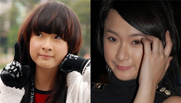 
Hình ảnh Angela Phương Trinh khi còn là học sinh trung học phổ thông. Chiếc mũi của nữ diễn viên vẫn còn thấp và to ở phần cánh mũi