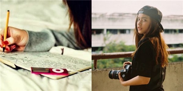 
Lúc rảnh rỗi, con gái Hà Nội thích mơ mộng viết lách, còn con gái Sài Gòn thích lưu giữ kỷ niệm thông qua những tấm ảnh.