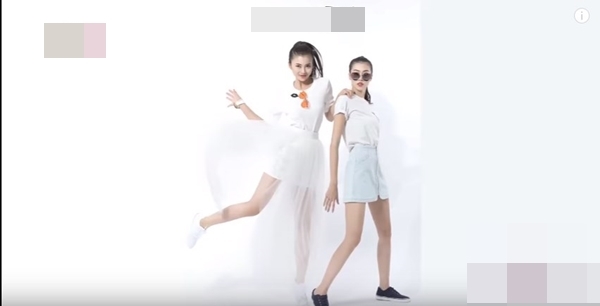 
Được thay chân váy nên trông set đồ white on white của Hồng Anh (bên trái) trông có vẻ bắt mắt hơn.