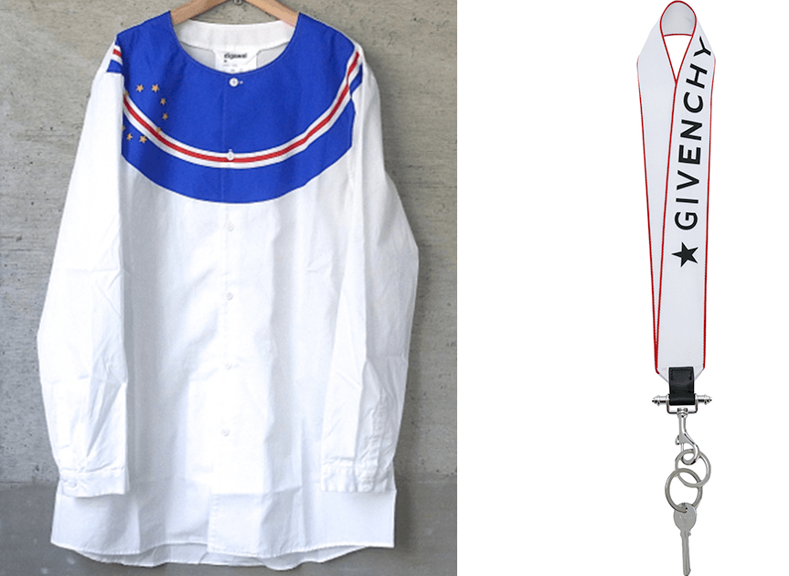 
Chiếc áo của thương hiệu DIAWEL có giá 173 USD (3,9 triệu đồng) được kết hợp cùng dây đeo keychain GIVENCHY giá 300USD (gần 6,8 triệu đồng) mang đến một phong cách vô cùng ấn tượng cho Xiumin.