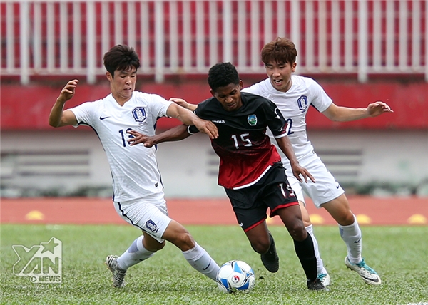 
Các cầu thủ đến từ Đông Nam Á có thể hình thua sút những người đồng nghiệp Hàn Quốc.