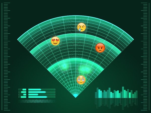 
Sự thu phát sóng đưa ra các thông số về nhịp tim, nhịp thở từ đó AI phân tích để đưa ra cảm xúc.