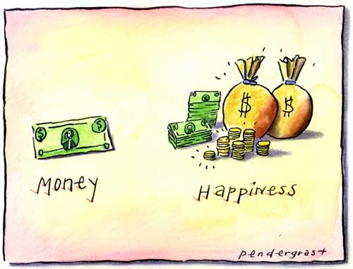 
Tiền liệu có mua được hạnh phúc?