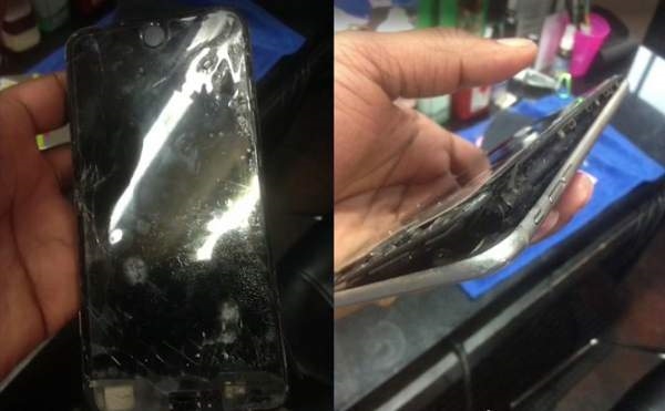
iPhone 6 nổ khiến toàn bộ khách trên chuyến bay hoảng loạn.