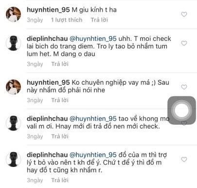 
Diệp Linh Châu cũng thừa nhận hành vi "cầm nhầm" trên Instagram. - Tin sao Viet - Tin tuc sao Viet - Scandal sao Viet - Tin tuc cua Sao - Tin cua Sao