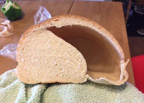 
Bánh mì 50% nguyên chất.