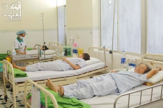 
Bệnh nhân ngộ độc đang được điều trị tại Bệnh viện Hoàn Mỹ Đà Nẵng