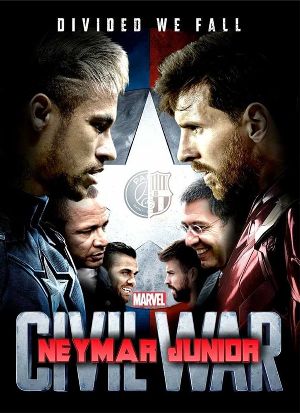 
Hình ảnh chế của thương vụ trên dựa trện bộ phim Captain America: Civil War.