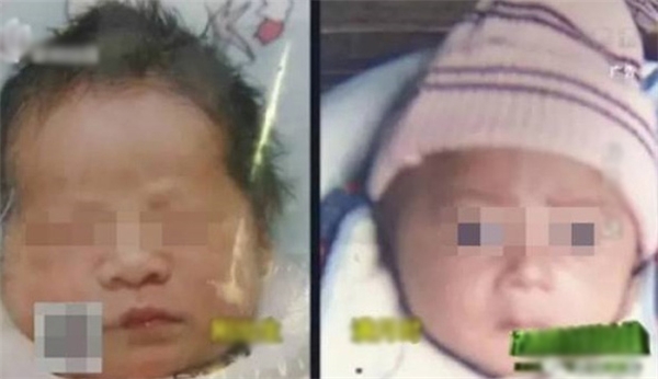 
Bé Wang bị trao nhầm với một bé khác khi mới sinh ra (Ảnh: Shanghaidaily)