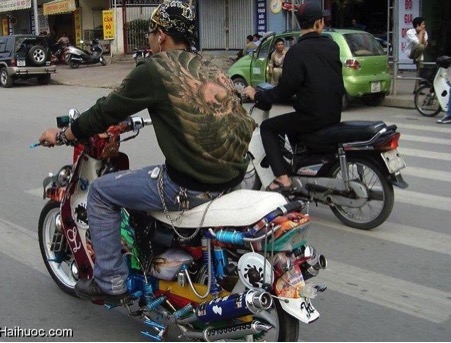 Đây là các kiểu xe máy mà khi nhìn thấy phải thốt lên ngay: “Việt Nam chứ đâu!”