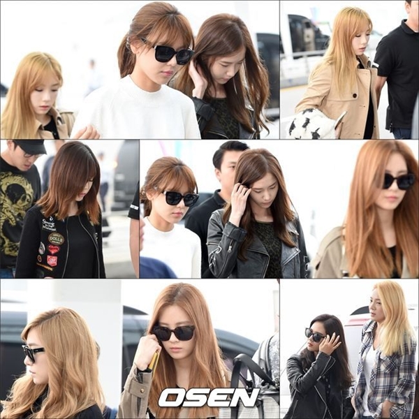 
Các thành viên phờ phạc khi xuất hiện tại sân bay sau tin Jessica rời nhóm.