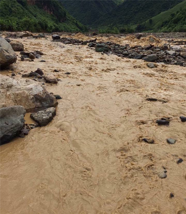 Mộ số xã của Sơn La vẫn đang trong tình trạng ngập lụt.