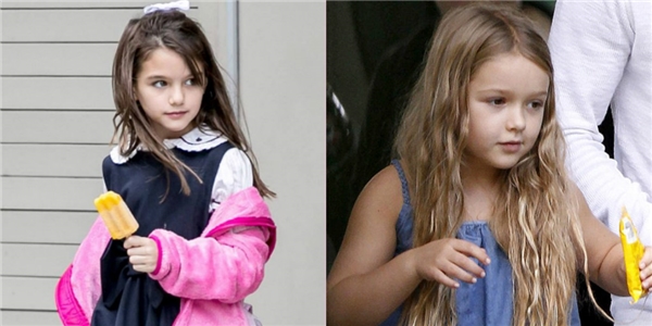 
Là con gái của những nhân vật tầm cỡ, Suri Cruise và Harper Beckham ngay từ khi mới sinh đã được cả thế giới quan tâm.
