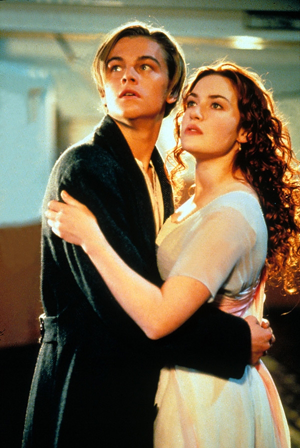 
Leo và Kate trong Titanic.