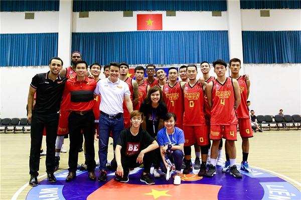 Kết quả trận giao hữu Tuyển Bóng rổ Quốc Gia Việt Nam và câu lạc bộ Saigon Heat