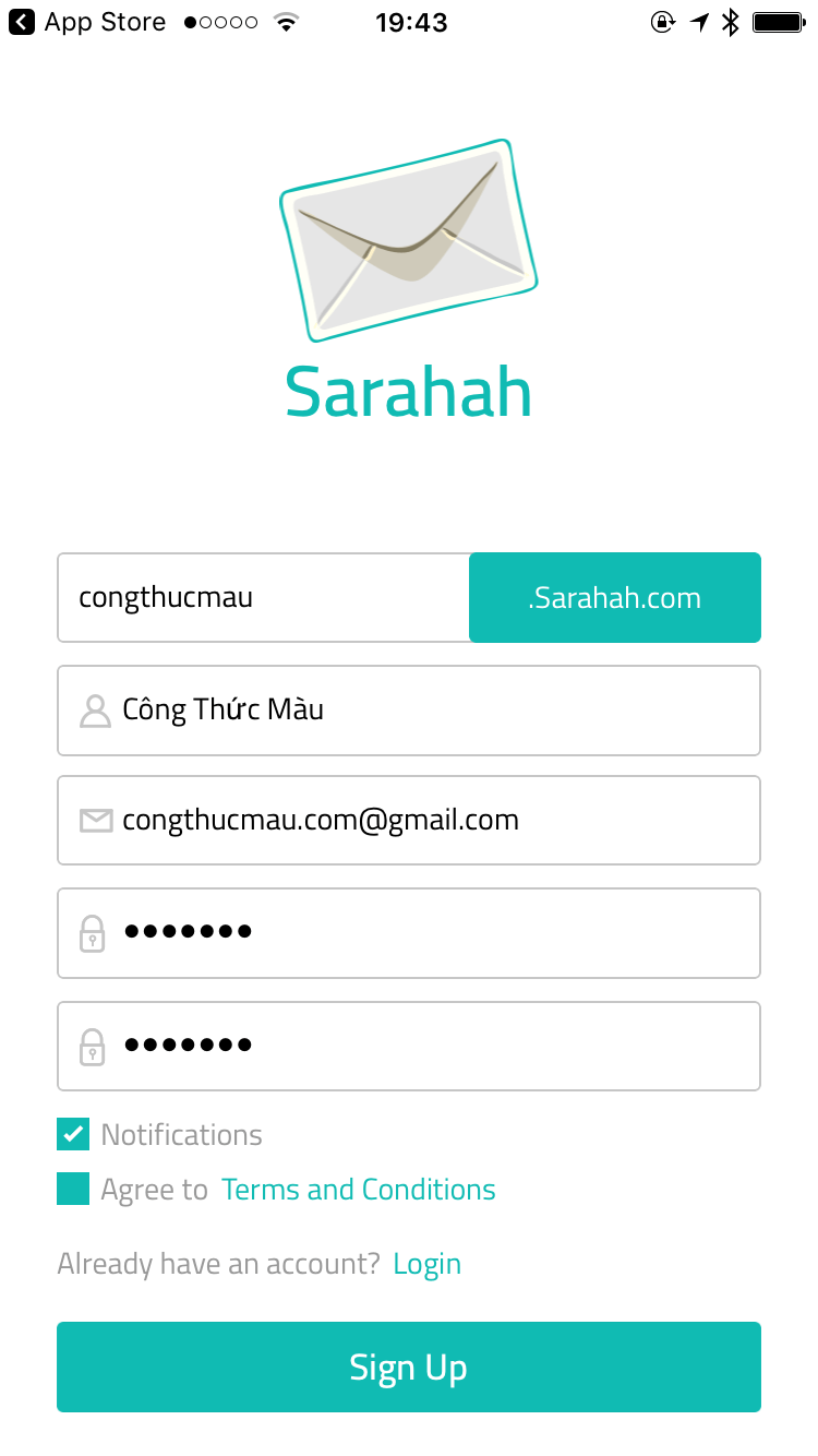 
Bạn có thể sử dụng Sarahah trên điện thoại một cách dễ dàng.