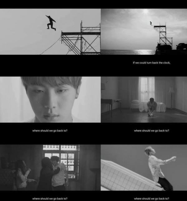 
Công ty quản lý của BTS, Big Hit Entertainment đã tiết lộ thông qua báo chí rằng cốt truyện của toàn bộ dự án Love Yourself được chứa trọn trong video đầu tiên được công bố.