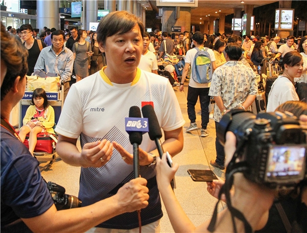 
HLV Đặng Anh Tuấn chia sẻ với báo giới sau một kỳ SEA Games thành công của tuyển bơi Việt Nam.