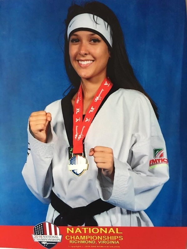 



Nicole luyện tập Taekwondo từ năm 3 tuổi và được gia đình tạo điều kiện tham gia nhiều giải đấu tại các châu lục để cọ xát.